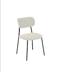 Стул KENNER 302SD черный/серебристый микробукле